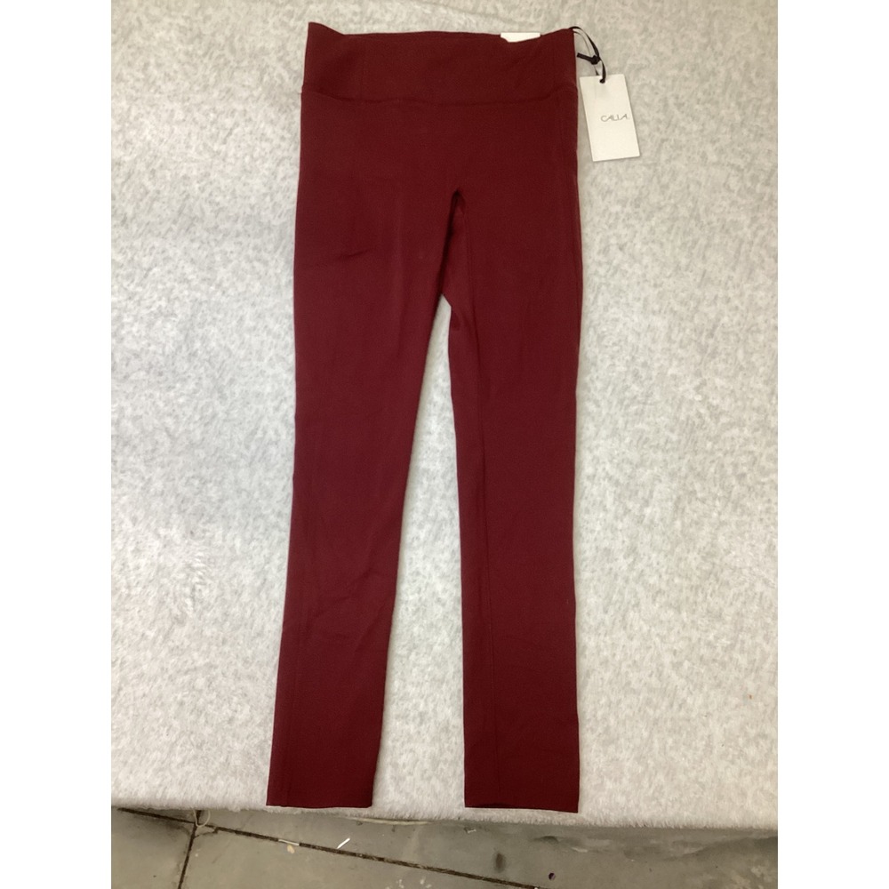 CALIA Essential High-Rise Leggings Deep Merlot WAX13A Women Medium NWT